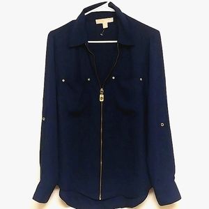 Michael Michael Korrs Nautical Zipper Long Sleeve